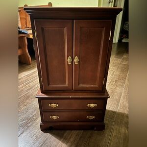 Vintage 1991 Pleasant Company Felicity’s Clothes Press Armoire Wardrobe